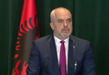 Edi Rama uron Kosovën për 17-vjetorin e Pavarësisë: Gëzuar dhe mbarësi gjithmonë!