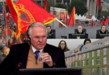 Christopher Hill dëshmohet në Hagë, e mbron nga Prokuroria UÇK’në dhe Thaçin, akuzat ndaj tyre ia lë veç Millosheviqit